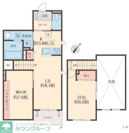 仮)相模原市中央区上溝アパートの物件間取画像